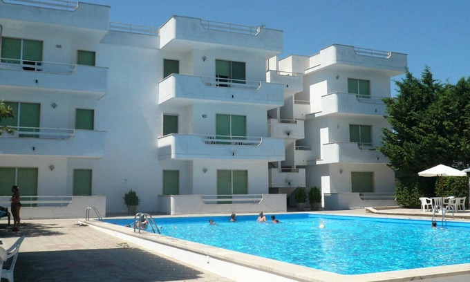 San Foca Apartment | Apartment in residence with swimming pool