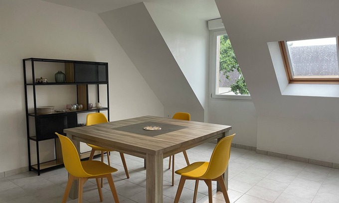 Pleyben Apartment | Apartment in the center of Pleyben