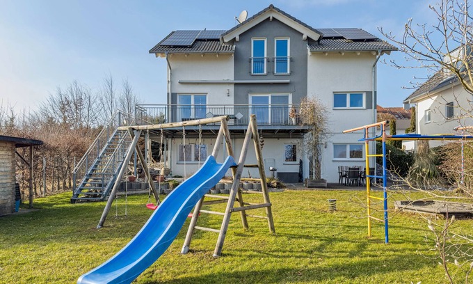 Markdorf Apartment | Apartment 'Kienast' with Mountain View, Private Terrace and Wi-Fi