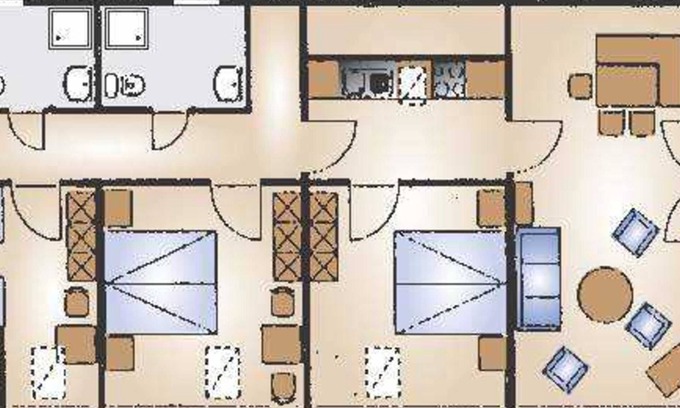 Waldeck Apartment | Apartment Kleeblatt - Garni Hotel & Apartments Seeschlößchen