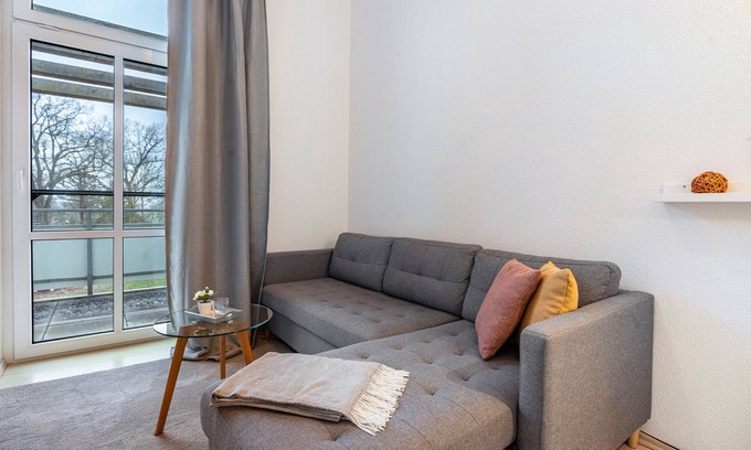 Muritz Apartment | Apartment 'Knappenstube 7' in a Hotel with Shared Garden, Balcony and Wi-Fi