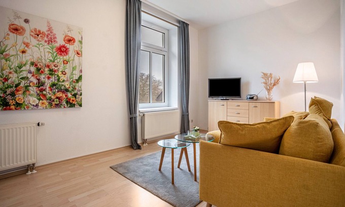 Muritz Apartment | Apartment 'Landgräfin 12' with Shared Garden and Wi-Fi