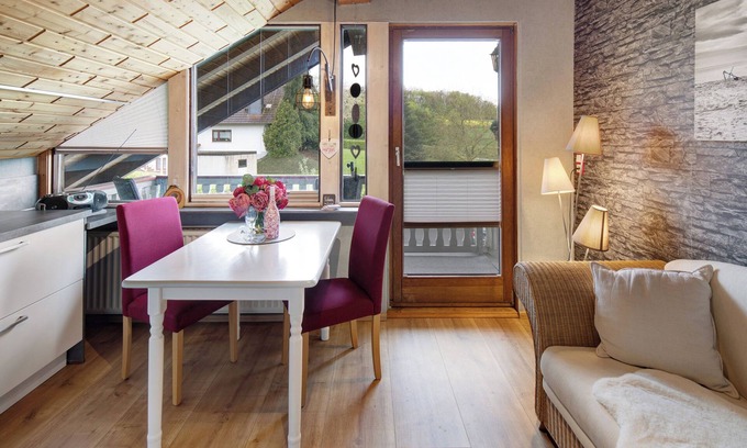 Leuderode Apartment | Apartment "Landharmonie Knüll" with Private Terrace, Balcony & Wi-Fi
