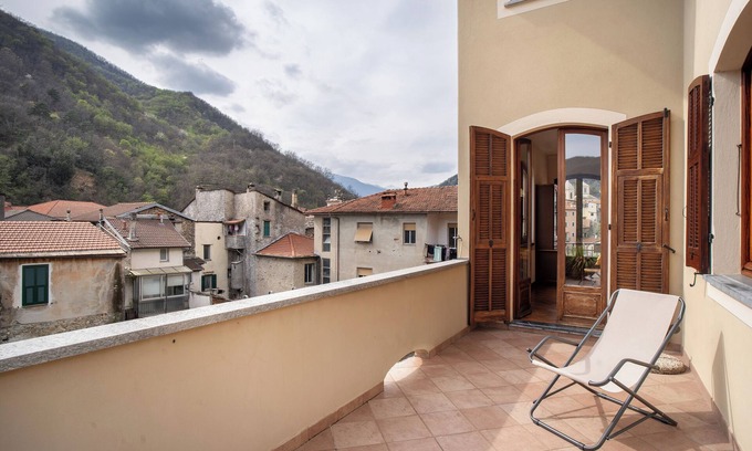 Vessalico Apartment | Apartment 'Lilli' with Mountain View, Private Terrace and Wi-Fi