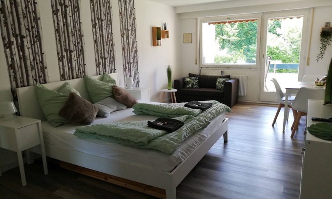 Bad Urach Apartment | Apartment 'Lived-in' with Mountain View, Balcony and Wi-Fi