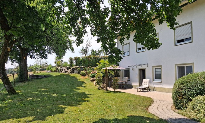 Sigmarszell Apartment | Apartment 'Lounge' with Mountain View, Private Terrace and Wi-Fi