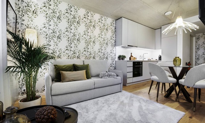 Leca da Palmeira Apartment | Apartment 'Magnólia 75' with Shared Garden, Balcony and Wi-Fi