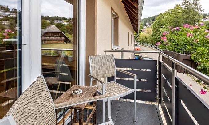 Lenzkirch Apartment | Apartment 'Maisonette' with Mountain View, Balcony and Wi-Fi
