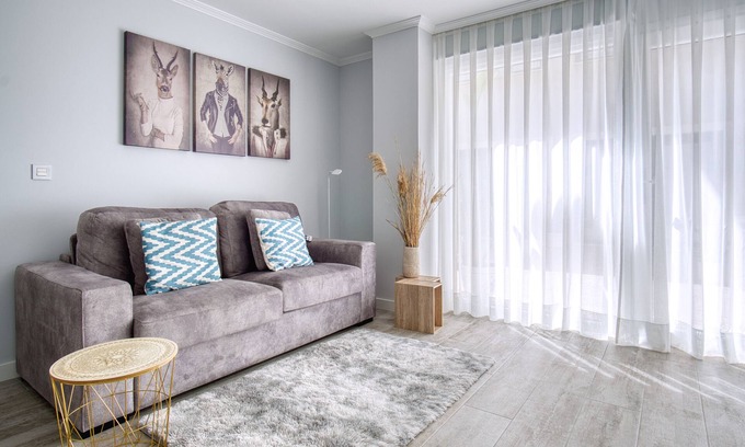 Cabo de las Huertas Apartment | Apartment 'Mar 11' with Private Terrace, Wi-Fi and Air Conditioning