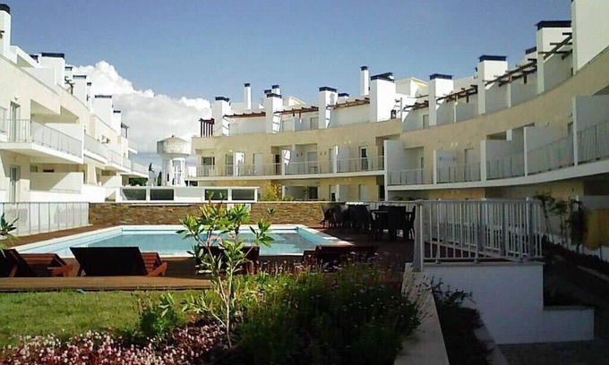 Santa Luzia Apartment | Apartment next to the beach in condo with indoor and outdoor pool