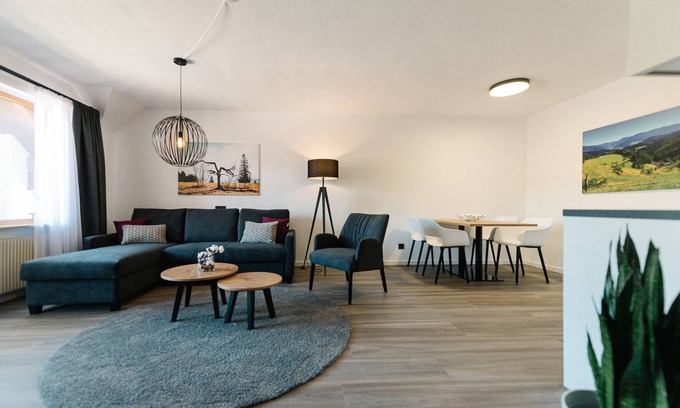 Simonswald Apartment | Apartment no. 16 - Modern vacation apartment, 70sqm, 2 bedrooms, 1 living room, max. 4 persons