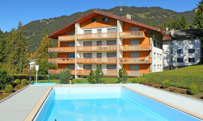 Villars-sur-Ollon Apartment | Apartment Residence du Golf B18 by Interhome