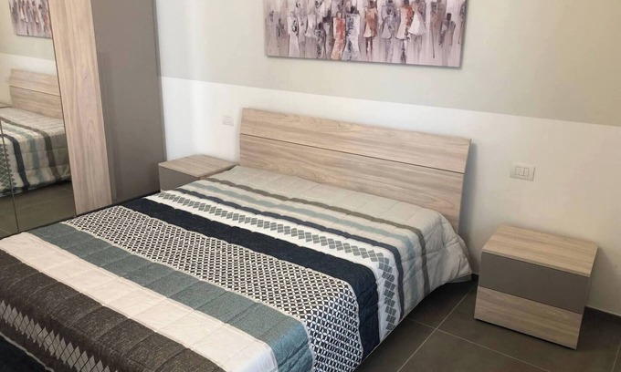 Santa Caterina Apartment | Apartment 'Scirocco' with Private Terrace, Wi-Fi and Air Conditioning
