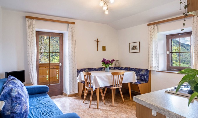 Cornedo All'isarco Apartment | Apartment 'Stablerhof - Löwenzahn' with Mountain View, Garden & Wi-Fi