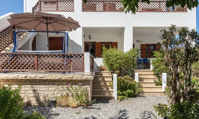 Astypalaia Apartment | Apartment 'Studios Asterias 3' with Shared Terrace, Wi-Fi and Air Conditioning