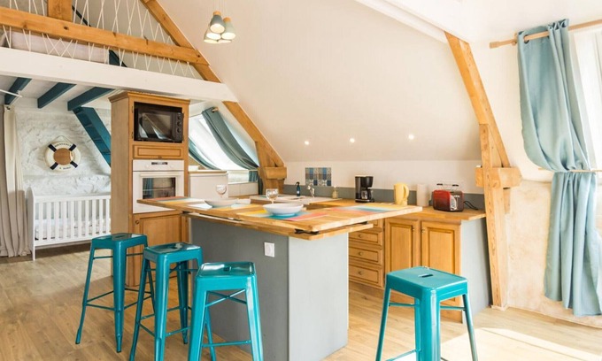 Lingreville Apartment | Apartment Tourneville-sur-Mer, 1 bedroom, 2 persons