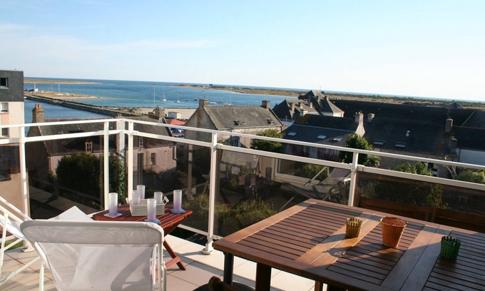 Etel Apartment | Apartment T3 - Etel - With Stunning Views Of The Grand Large