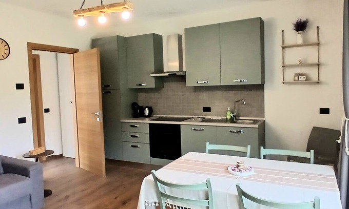 Trepalle Apartment | Apartment 'Vallaccia' with Mountain View, Shared Garden and Wi-Fi