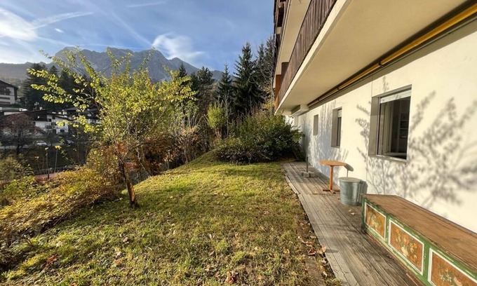 Cortina d'Ampezzo Historic Centre Apartment | Apartment with garden in Cortina.
