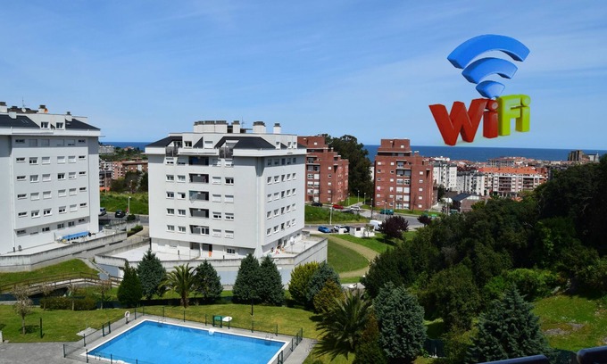 Castro Urdiales Apartment | Apartment with Pool 2 Terraces Views and WIFI