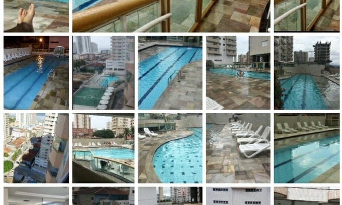 Aviacao Apartment | Apartment with pool Praia Grande