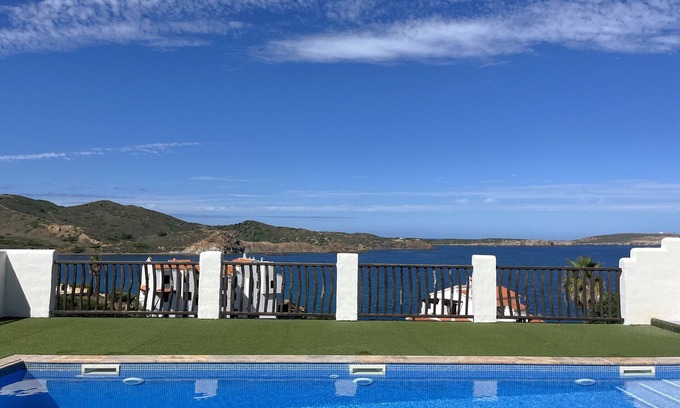 Platges de Fornells Apartment | Apartment with swimming pool and stunning seaviews