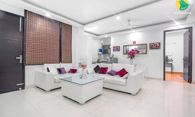 Sat Bari Apartment | Apartments 3BHK for Patients Near AIMS Chattarpur Delhi
