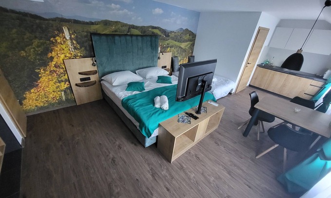 Olimje Apartment | Apartments Olimje - GOBI - Discreet Apartment in nature with a private sauna