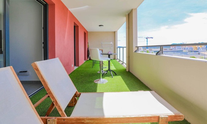 Grand Sud Apartment | Appart 2 ch 70 m2 avec terrasse - Aix La Duranne