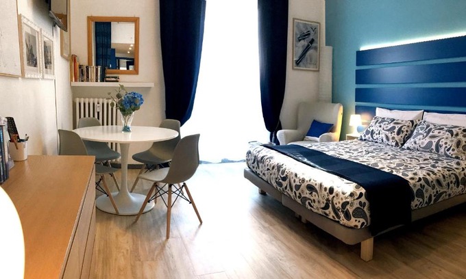 Vigentino Apartment | Appartamento Blu a Milano zona Ripamonti vicino allo IEO