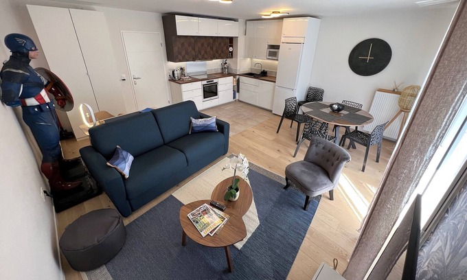 Chessy Apartment | Appartement 6 personnes, 5mn Disneyland Paris, Val d'Europe + Captain America +