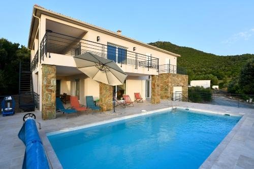 Oletta Apartment | Appartement 60m2 avec piscine privée dans villa