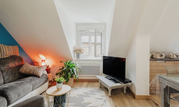 Baguer-Pican Apartment | 'Appartement Du Bonheur' in a Private Home with Shared Terrace and Wi-Fi