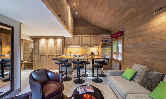 Meribel Village Apartment | Appartement Duplex Ski aux Pieds, Cheminée, Piscine et Spa, Méribel Village - FR-1-566-35