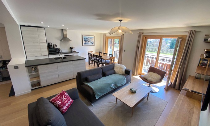 Verchaix Apartment | Appartement in Vallée du Giffre holiday rental