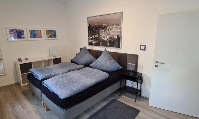Schoetmar Apartment | Appartement Lavendel, Ferienwohnung mit eigenem Eingang wie ein kleines Haus