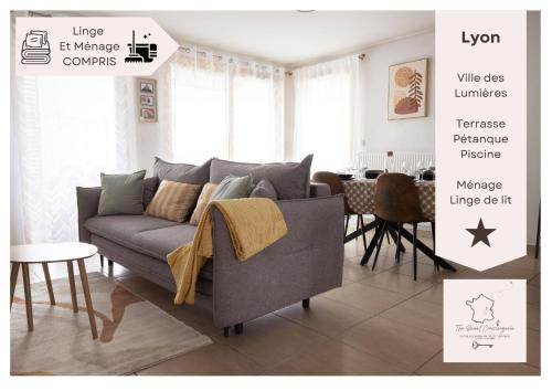 5th Arrondissement Apartment | Appartement le Joliot Curie 4-6 pers à Lyon - Eurexpo - LDLC - POLUTEC - SALON DE L'AUTO
