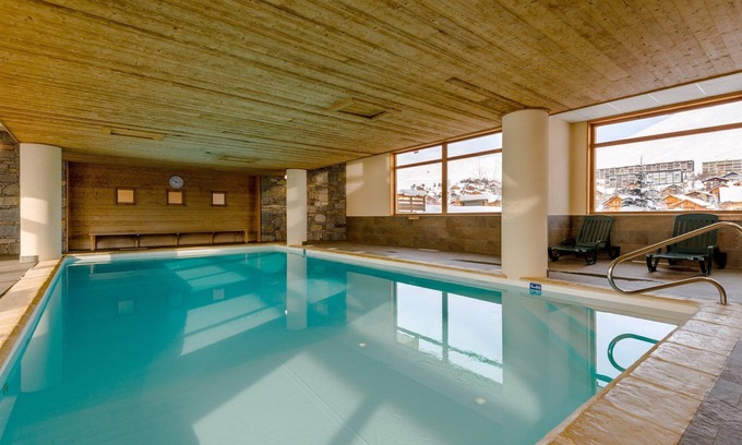 La Toussuire Condo | Appartement près des pistes! Piscine + Sauna