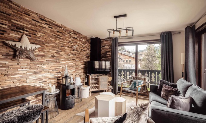 Megeve Apartment | Appartement Uccelli - Cocoon just a stone's throw from the centre of Megève
