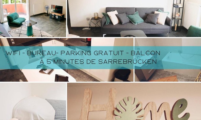 Stiring-Wendel Apartment | Appartement unique sur Stiring Wendel avec Balcon