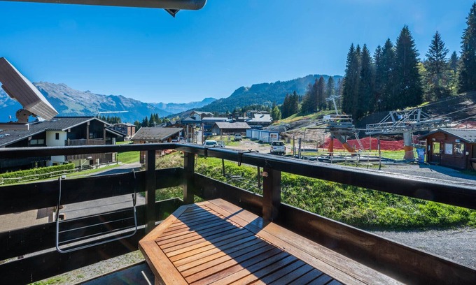 Les Esserts Apartment | Apt 4 ppl with balcony, near the ski runs