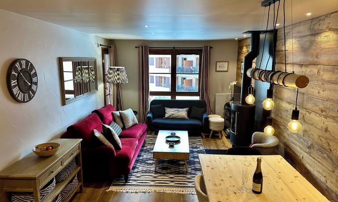 Arc-1950 Apartment | Arc 1950 Ski-in/ski-out, fantastic location, cozy, family friendly, sleeps 6+2