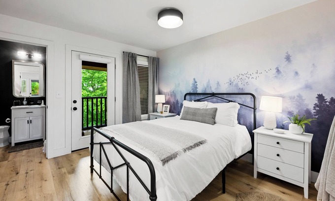 Caton House | Arcade Games, Playground, Indoor Pool, Spa, Firepit | 2 Suites | Near Dollywood