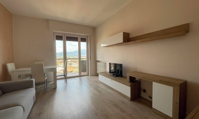 Seriate Apartment | Asia House [Panoramic Penthouse] 5 min BGY airport, Bolognini hospital, Fiera BG