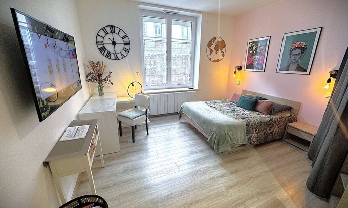 Boulogne-Centre Apartment | At the Belterre studio between Sky & Sea