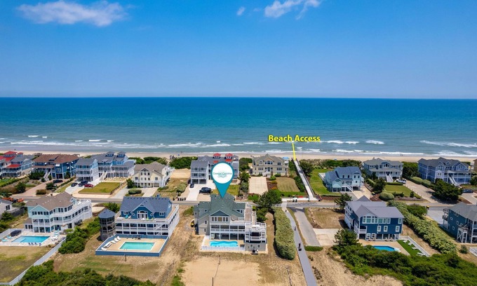 Whalehead Beach House | Atabey-Amazing Home! Private pool, 2 hot tubs, elevator, rec room, ocean views!