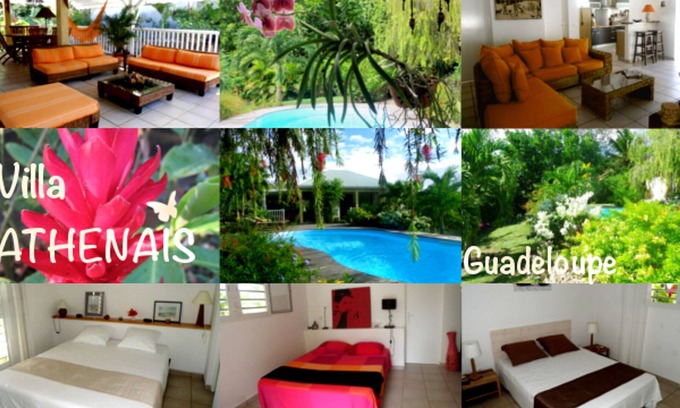 Sainte-Anne Villa | Athenais, charming villa with swimming pool in a flowered garden