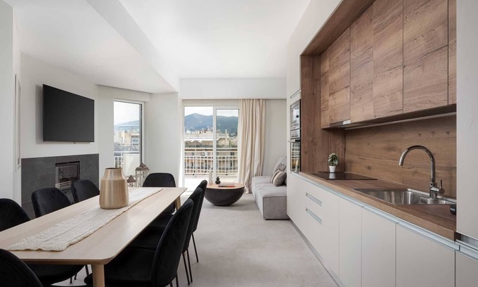 Zografos Apartment | Athens Luxury Ethereal View