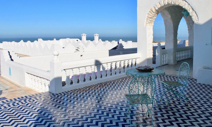 Akermoud House | Atlantico Essaouira: suite for 2 to 3 people facing the ocean