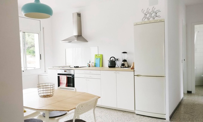 Sant Vicenc de Montalt Apartment | Attic with 3 rooms, swimming pool, views and close to the beach